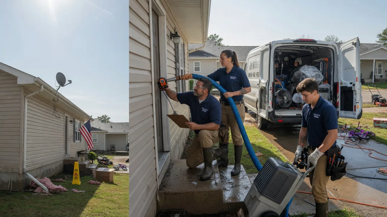 Ceiling Water Damage Restoration in Robert, LA near me