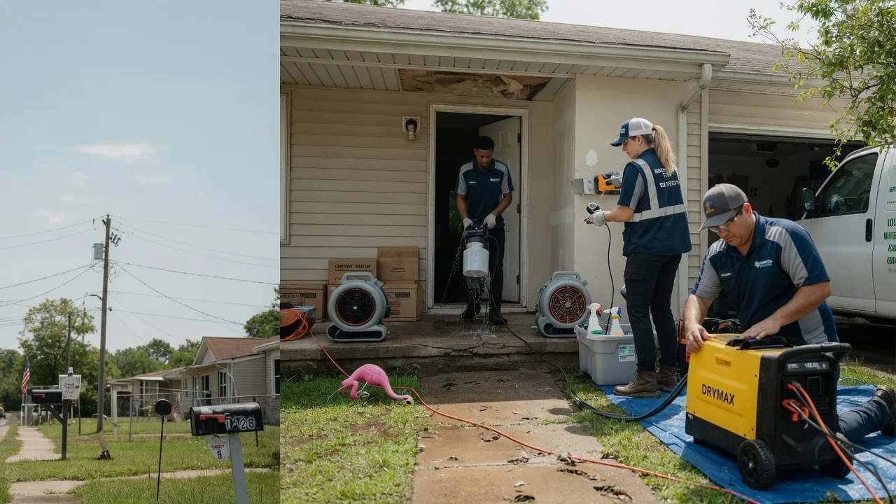 Storm Damage Water Removal in Robert, LA near me